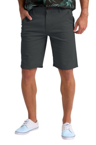 Mens Relaxed Chino Stretch Classic-fit Cotton Summer Beach Lightweight Half Pant - Picture 38 of 82