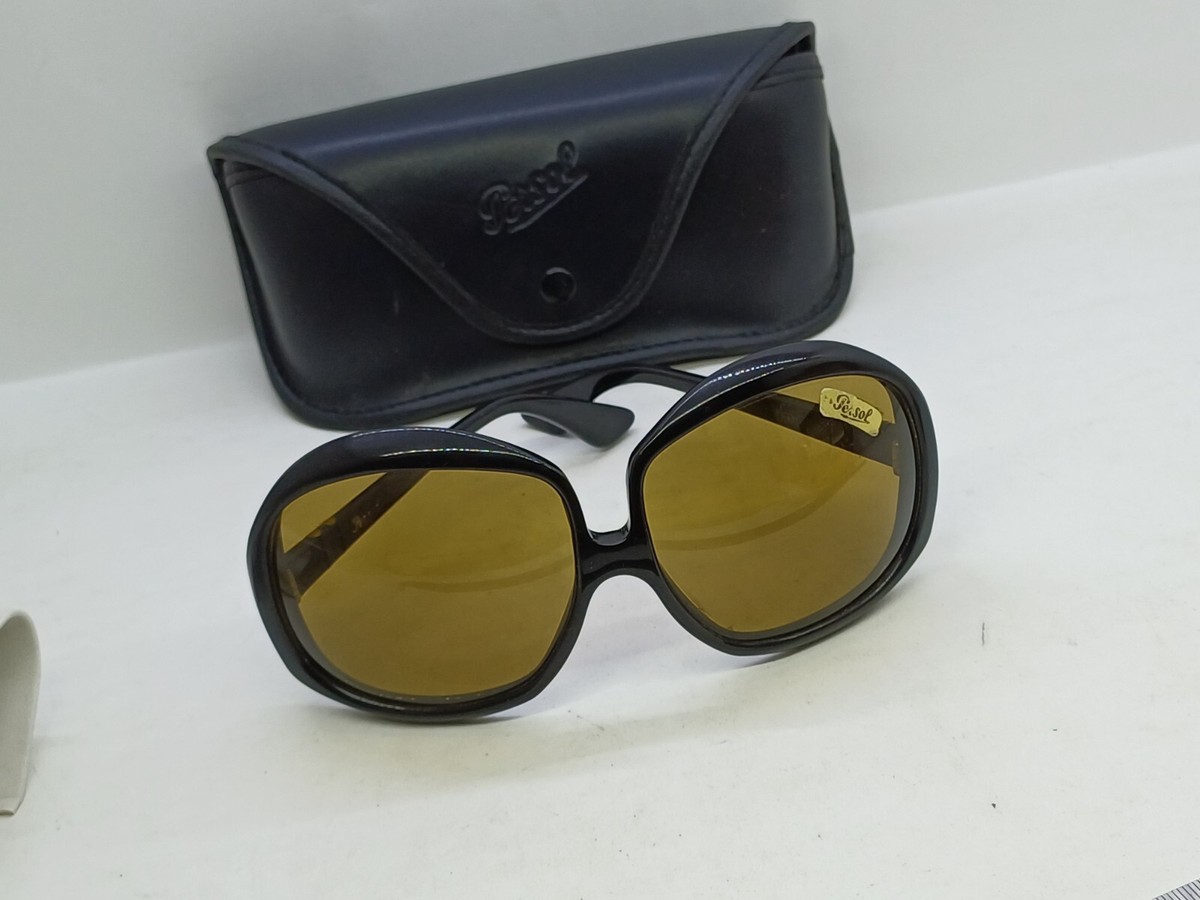RARE EXCELLENT VINTAG PERSOL 6852 RATTI MEFLECTO SUNGLASSES  display picture 3