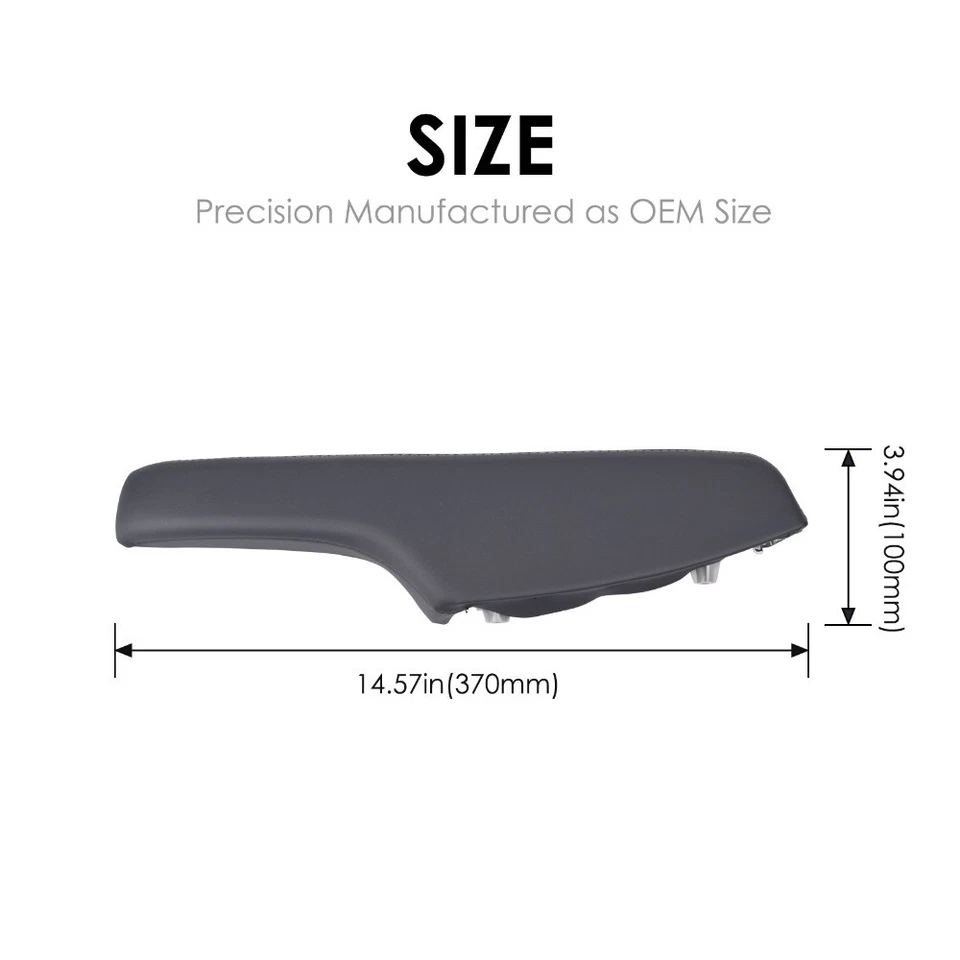 Apoyabrazos puerta delantera izquierda derecha para Chrysler 300 Dodge Charger 2011-2023 Foto 2 de 4