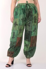 Nepali Hippie Patchwork Pant Unisex Cotton Trouser Block Print Wholesale Mix lot