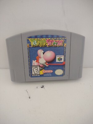 YOSHI'S STORY Nintendo 64 N64 Game Tested, Working Authentic!