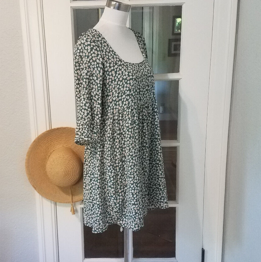 green emerald velvet dress American Eagle Womens U-0395-7260-300 Collared Shirt Midi Dress M Green:  Buy Online at Best Price in UAE main image 1