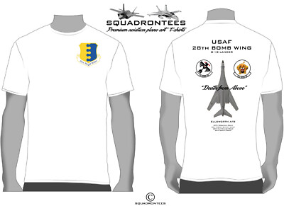 28th Bomb Wing B-1B Squadron T-Shirt - USAF Licensed Product