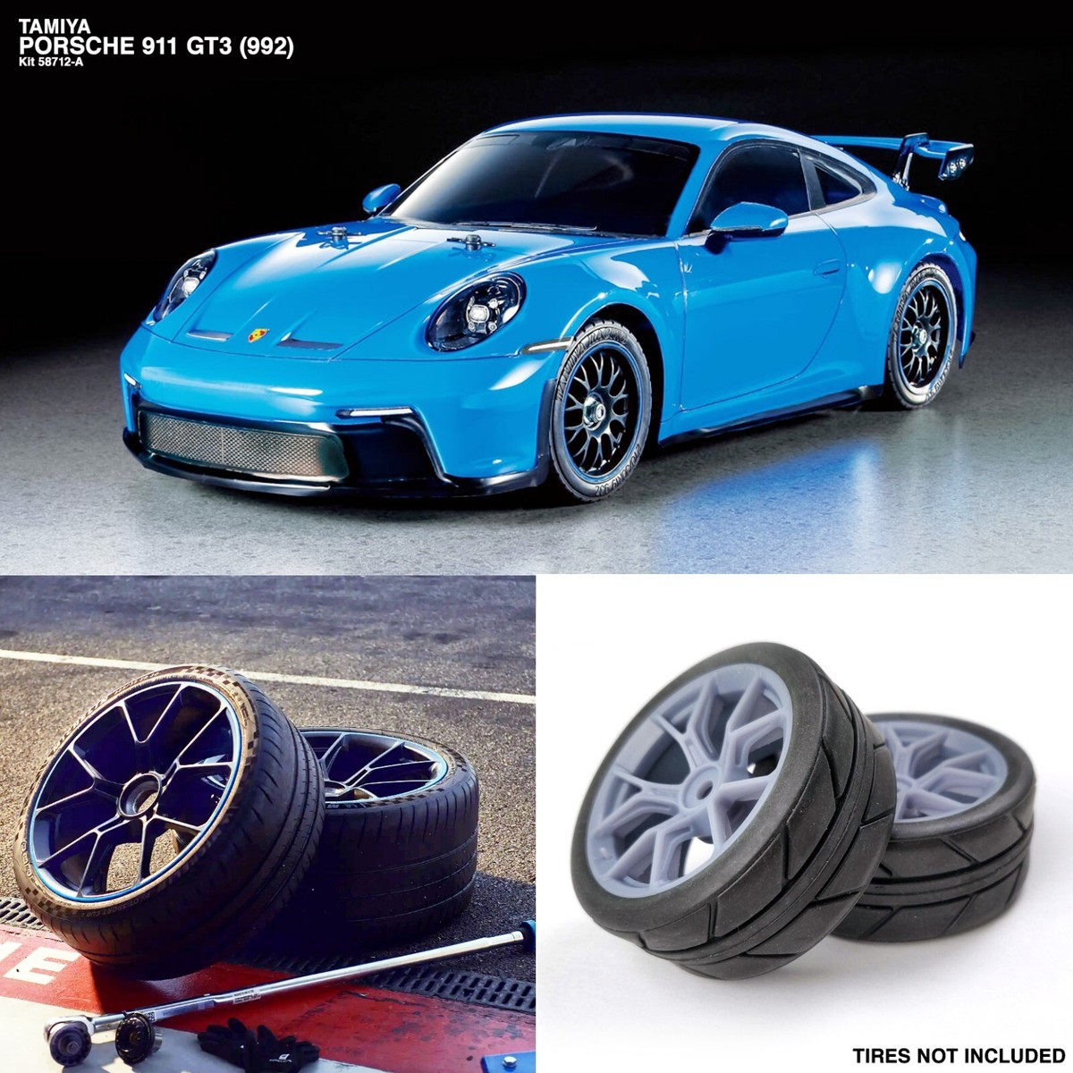 Set Roulement à billes Kanzen TAMIYA TA03 TA 03 RS PORSCHE 911 GT1 47443