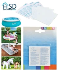 INTEX Paddling Pool Repair Kit Patches Hot Tub Pool Swimming Inflatables Airbeds