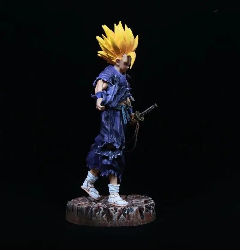 Statue Dragon Ball Son Gohan SSJ2 Samouraï 28 cm : le cadeau de luxe parfait pour un fan de manga - 2