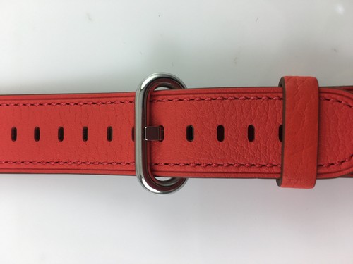 Original authentique Apple Watch boucle classique bracelet en cuir 40 mm 38 mm 41 mm S10 42 mm - Photo 84 sur 120