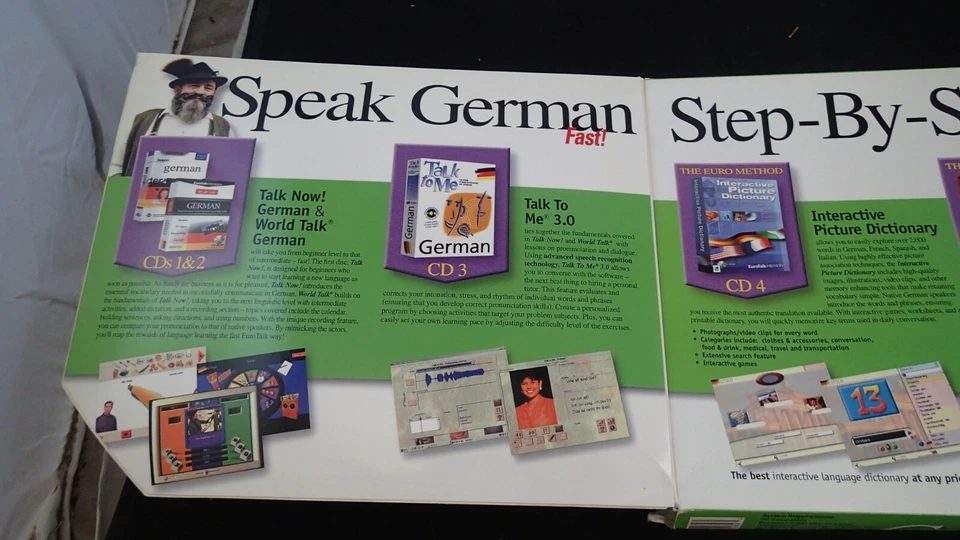 Topics Learn German Deluxe Edition Instant Immersion Euro Method 5 CD Set - Image 2 of 4