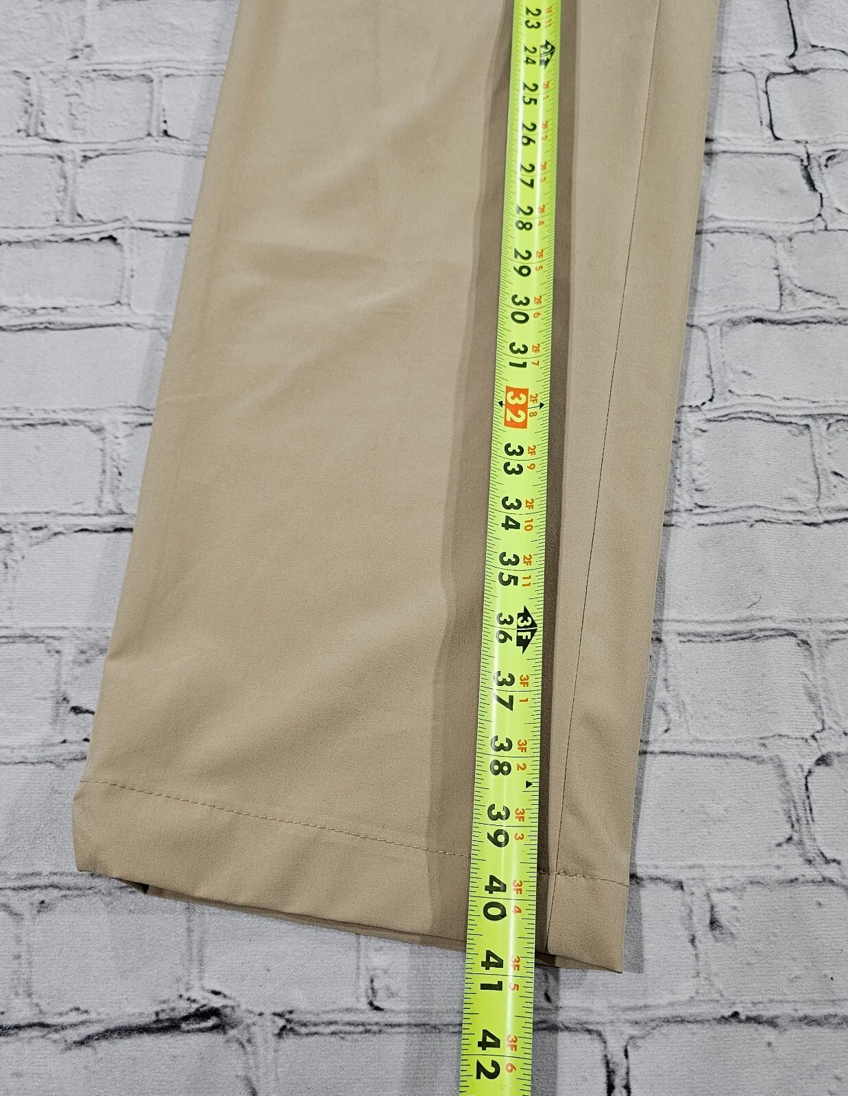 Brooks Brothers Performance Tech Beige Straight L… - image 3