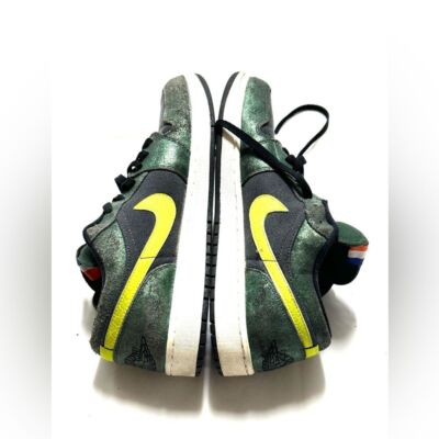 Nike Air Jordan 1 Low New York City Green Shoes 641888-303 Men's Size 12 RARE