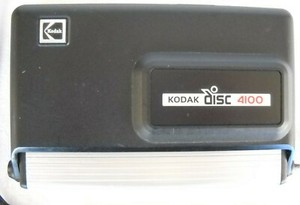 **1980`s KODAK 4100 DISC FILM CAMERA, WRIST STRAP, VERY GOOD OVERALL CONDITION**