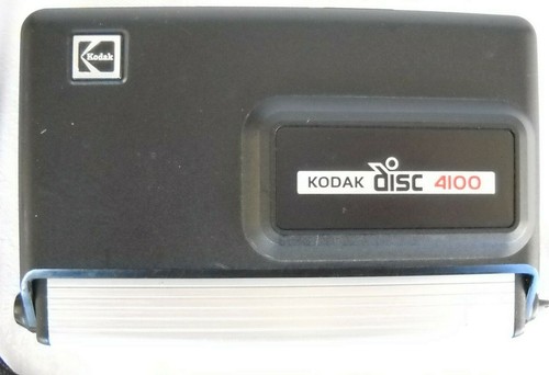 **1980`s KODAK 4100 DISC FILM CAMERA, WRIST STRAP, VERY GOOD OVERALL CONDITION**