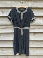 Antique Vintage Victorian 19th Century Bathing Suit Dress 38 Bust