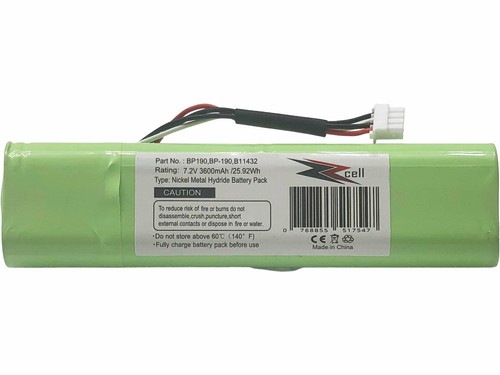 Batería ZZcell para telescopio Fluke BP190 BP-190 B11432 192B 196 196B 196B 196C - Imagen 5 de 6