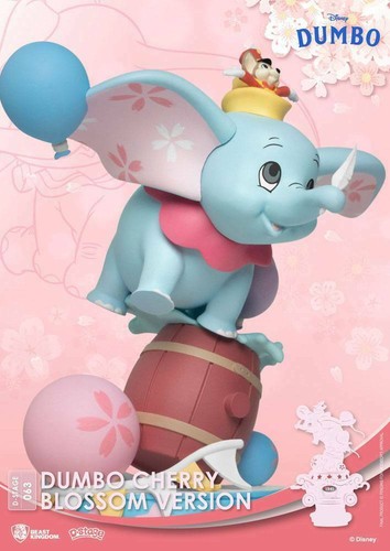 Disney Dumbo D-Stage PVC Diorama Cherry Blossom Vers.15 CM Beast Kingdom Kbl - Picture 3 of 4