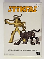 Vintage Stikfas Beta Female Safari w/ Jungle Cat AFK14 Dated 2003 NEW SEALED