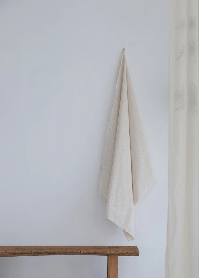 Natural Cotton Fabric - 30 Count Woven Stitch Plain Cotton Material for Sewing - Image 4 of 4