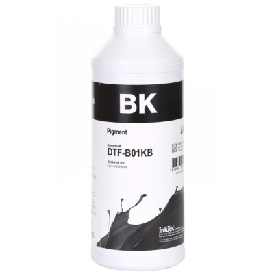 DTF (Direct To Film) Black Ink 1 liter Bottle for Epson Print Head Printers