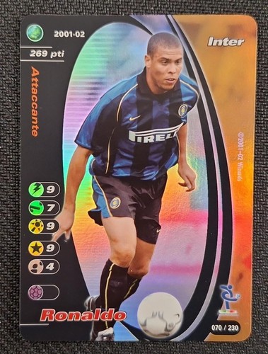 Football Champions - Ronaldo - Inter 070/230 - 2001-02 Foil - NM - Bild 1 von 2