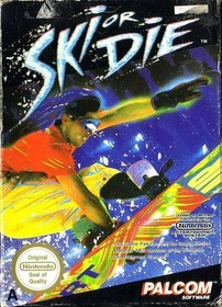 Nintendo NES - Ski or Die PAL-B Modul sehr guter Zustand