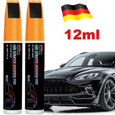 Profi Lackstift Schwarz glänzend Set Lacktupfer Auto Kratzerentferner Lack Felge