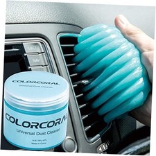 COLORCORAL Car Cleaning Gel Universal Gel for Car Vent Cleaner Cleaning Blue