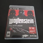 Sony Playstation 3 PS3 Wolfenstein The New Order Game Complete CIB + Manual