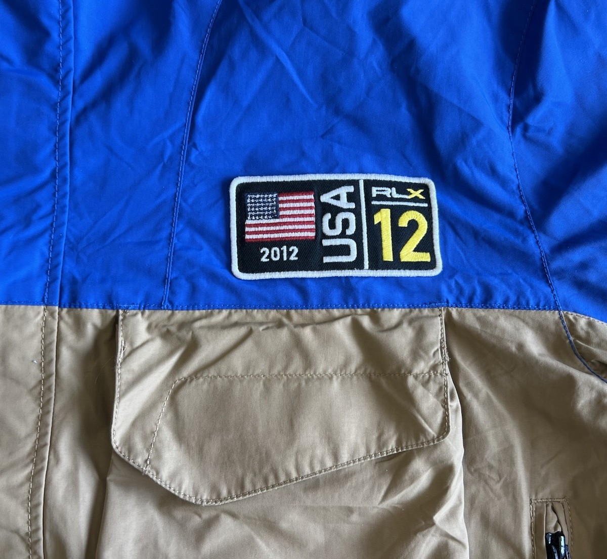 Ralph Lauren RLX Expedition 2012 Windbreaker Jacket Size Large