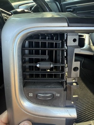 13-18 DODGE RAM 1500-3500 DASH AIR VENT LEFT CENTRAL BEZEL OEM 5MK68DX9AA PARTS