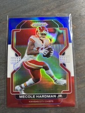 2021 Prizm MECOLE HARDMAN JR. #188 RED WHITE & BLUE HOLO PRIZM Chiefs