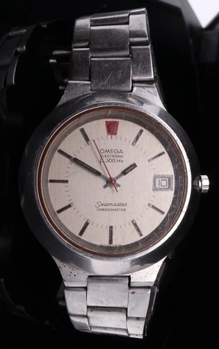 Vintage Omega Seamaster Chronometer f300Hz Steel 41mm Mens Watch 198.0008 $1 N/R