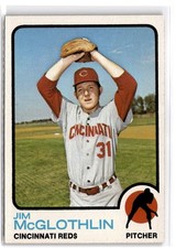 1973 Topps #318 Jim McGlothlin Reds