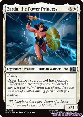 Zarda, the Power Princess NM Foil #615 MSC Magic