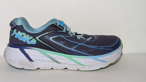 Scarpe da corsa Hoka One One Clifton 3 donna taglia 7,5 blu teal ammortizzate *LEGGI* - Foto 7 di 16