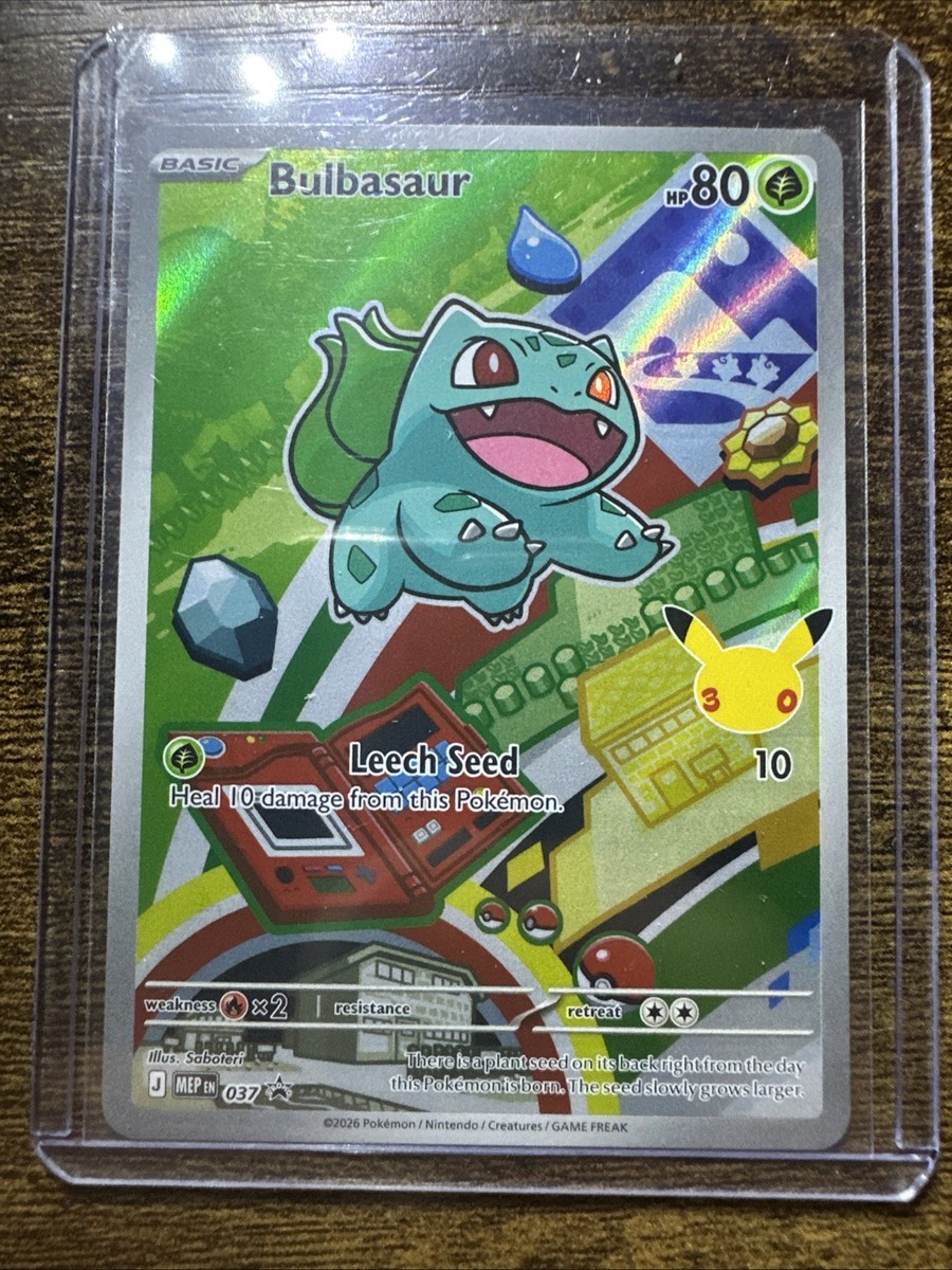 bulbasaur pokemon card full art Garden the official authentication and grading ensure this card remains a verified mainstay of your growing collection. Bulbasaur 037 First Partner Illustration