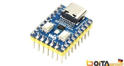 WaveShare RP2040-Zero MCU Board Mini Version Pre-Soldered Based on Pi Pico