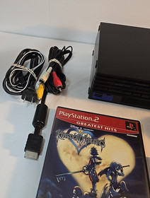 Sony PlayStation 2 SCPH-39001 Fat Third-party Controller, Memory Card & KH