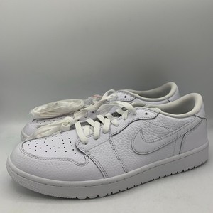 Air Jordan 1 Low Golf Triple White | eBay
