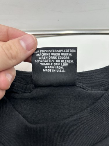 Vintage 3D Emblem Harley Davidson Shirt Mens Large L 1991 Eagle Claws 50/50 USA by Harley-Davidson, Size L, $249.99 - Photo 6