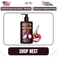 Onion & Rosemary Shampoo for Hair Growth, Onion Biotin and Rosemary Shampoo