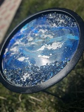 Tavolino Da Caffe In Resina Epossidica 47 Cm