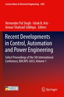 Hemender Pal Singh (U. A.) | Recent Developments In Control, Automation And...
