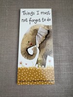 Alex Clark Einkaufsliste & Notizblock Mit Magnet Elefant Notizen To Do Liste