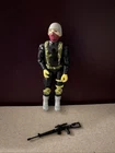 1989 HASBRO GI JOE COBRA PYTHON PATROL OFFICER v1 FIGURE 100% COMPLETE NM++