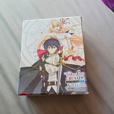 Our Last Crusade or the Rise of a New World Anime BLURAY/DVD Limited Edition OOP