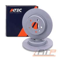 2X Bremsscheibe Satz Bremsscheiben Ø264 Voll Hinten FÜR Opel Ampera E Astra K