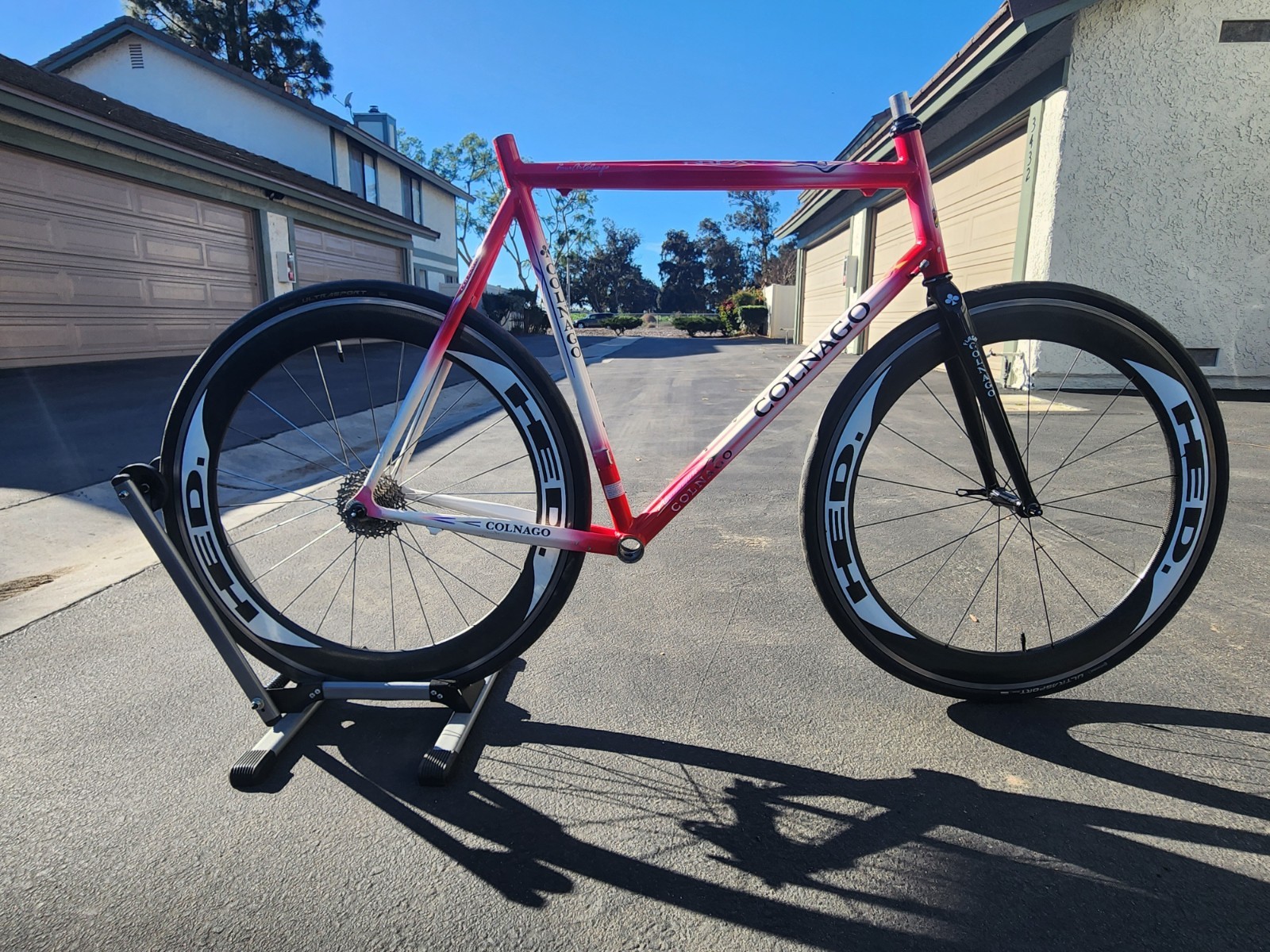 Colnago dream aluminum frame and fork size 59cm "no wheelset"