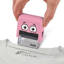 Marky Textil Namensstempel zum Selbersetzen Textilien Schulsachen schwarz 1 m
