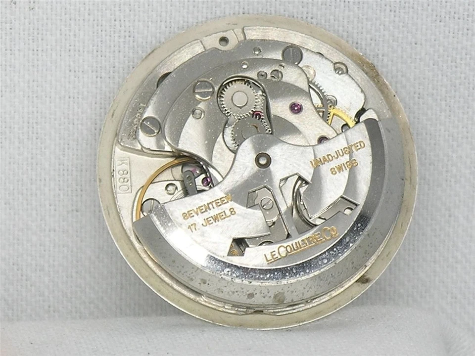 RELOJ PULSERA LE COULTRE K880 AUTOMÁTICO MASTER MARINER MOVIMIENTO Y ESFERA, ¡FUNCIONANDO! Foto 4 de 4