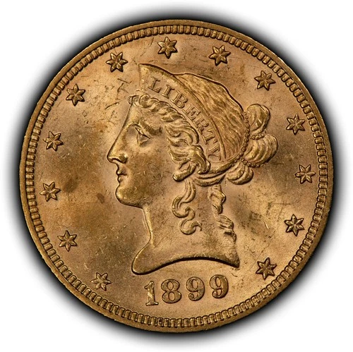 1899 G$10 Liberty Head Gold Eagle - BU - SKU-G6272